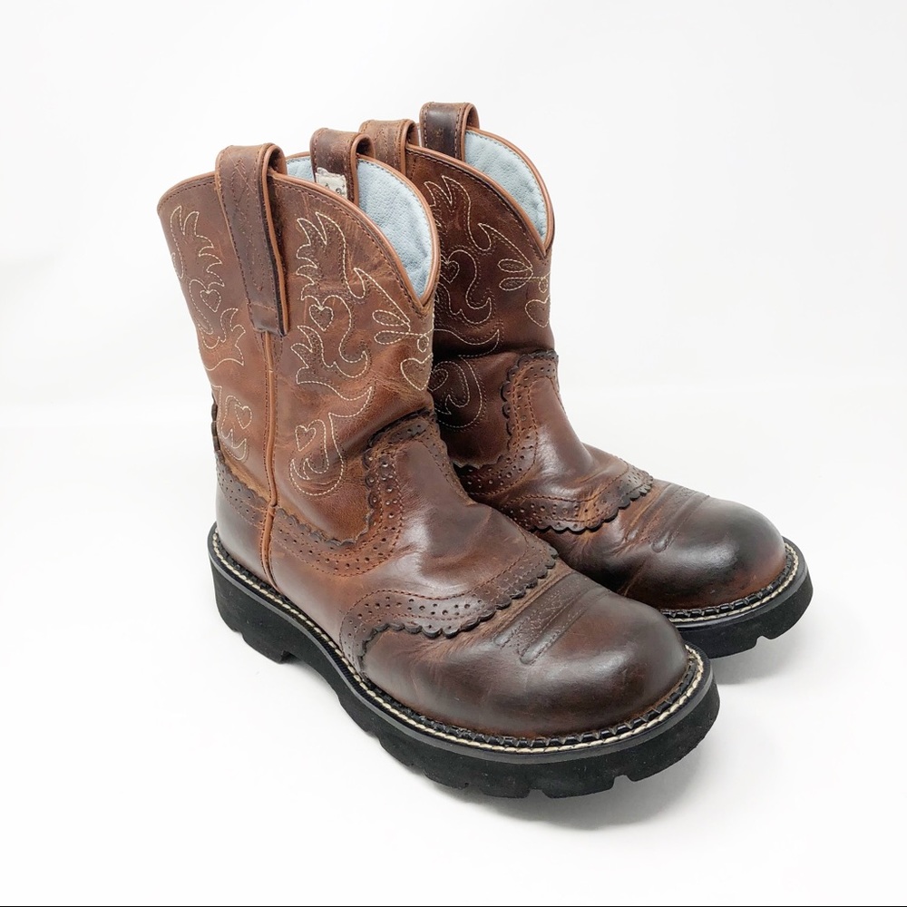 Ariat FatBaby Saddle Boots - 7.5
